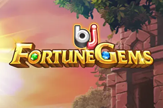 Fortune Gems slot game at Baji with colorful gem symbols and high win potential.